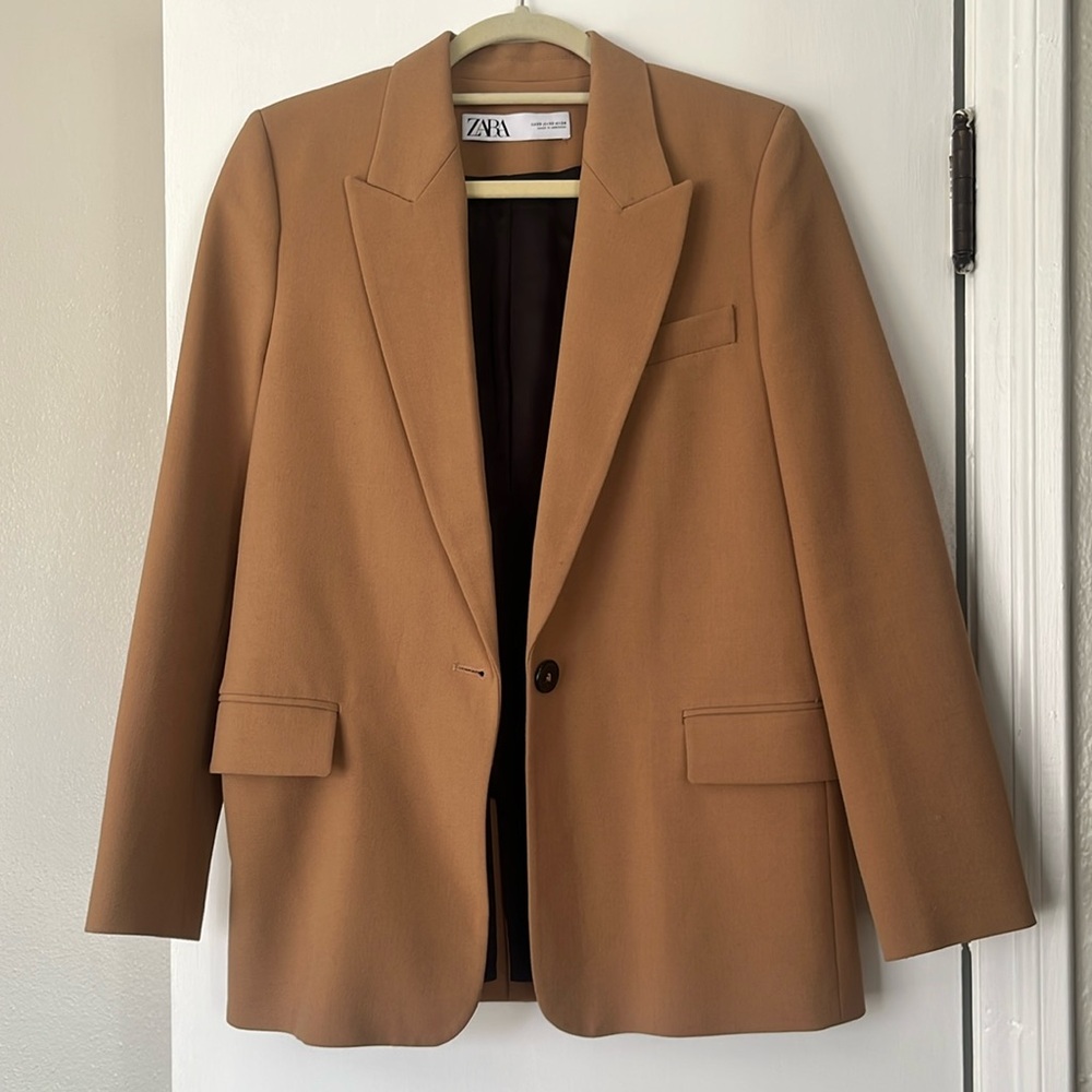 Zara Tan Blazer